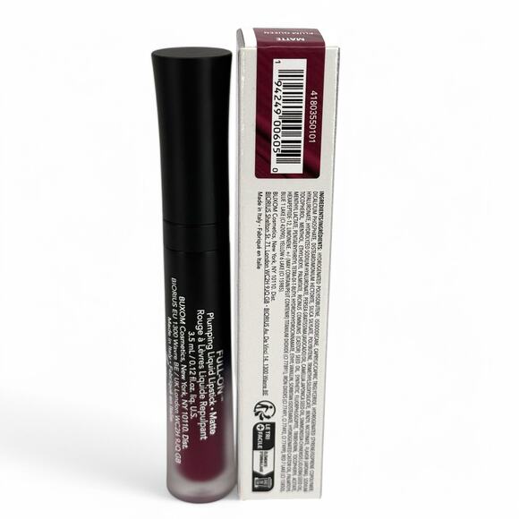 Buxom Full On Plumping Matte Liquid Lipstick in Plum Queen 3.5ml 0.12 fl oz - Picture 4 of 4